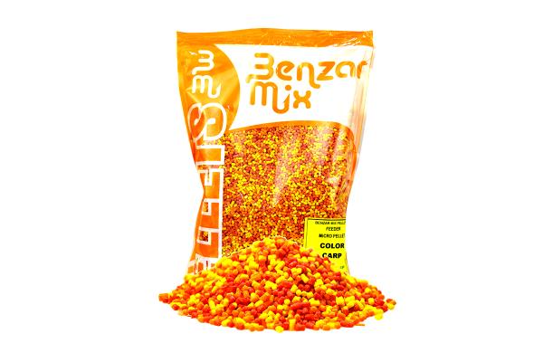 BENZAR MIX MICROPELLET FEEDER 800G COLOR CARP MIX 1.5MM