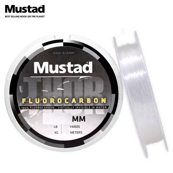 MUSTAD THOR FC LEADER 33YD 60LB 27,2KG C 30M CLEAR