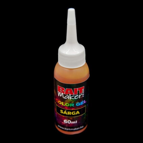 BAIT MAKER Color Gél Sárga 60 ml