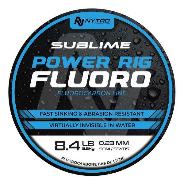 NYTRO SUBLIME POWER RIG FLUORO 50M 0,21MM