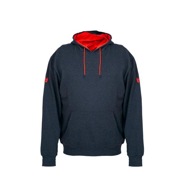 NYTRO HOODY DARK MARL GREY MEDIUM