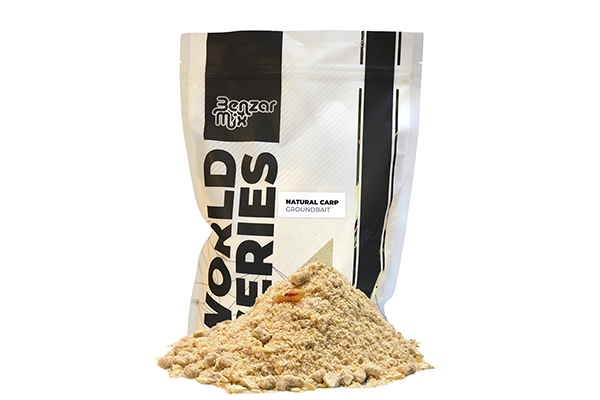BENZAR MIX WORLD SERIES GROUNDBAIT NATURAL CARP 800GR