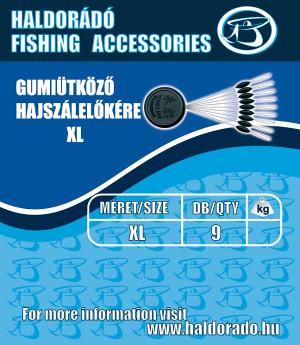Haldorádó Gumiütköző hajszálelőkére - XL
