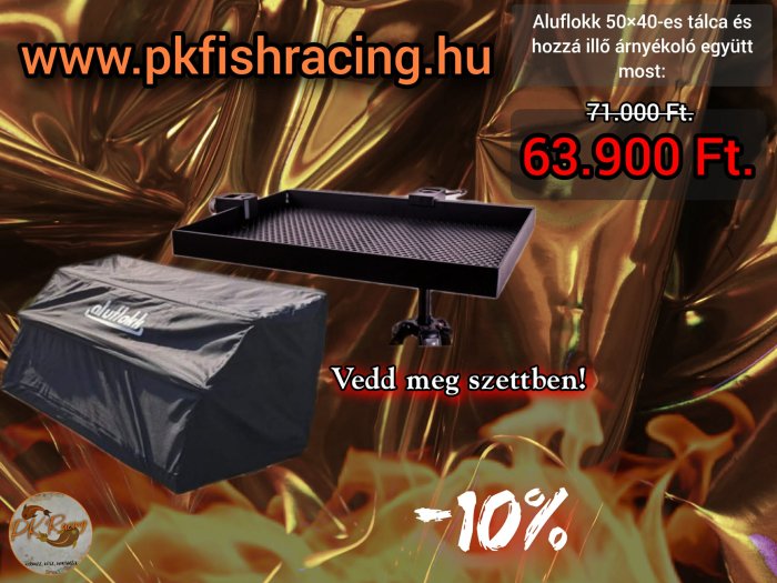 Aluflokk Tálca Szett