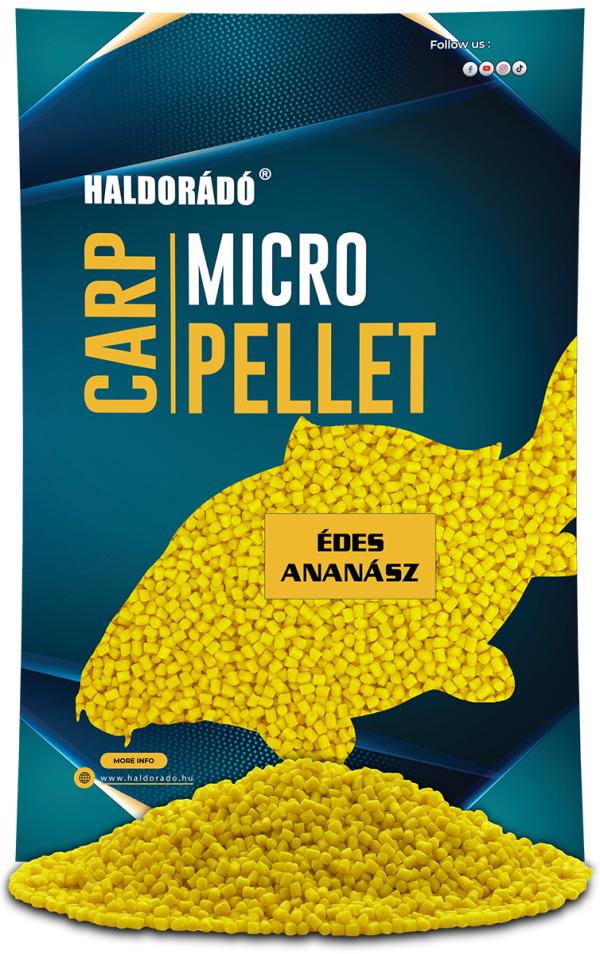 Haldorádó Carp Micro Pellet - Édes Ananász