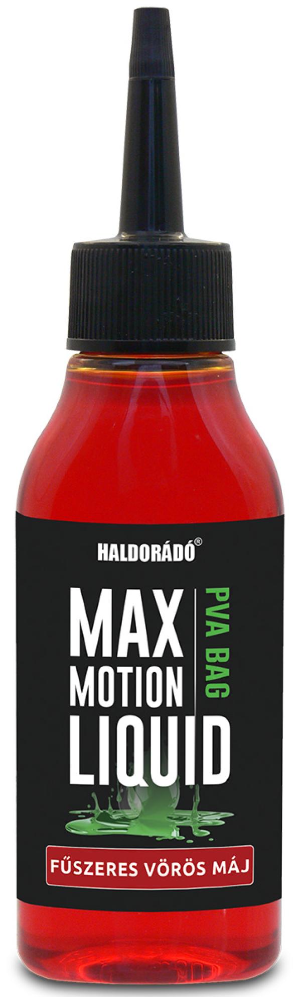 Haldorádó MAX MOTION PVA Bag Liquid - Fűszeres Vörös Máj