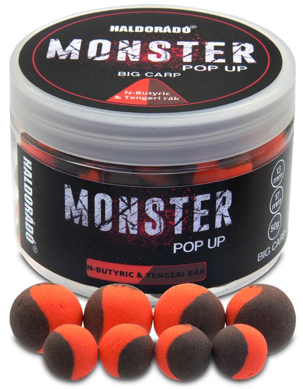 Haldorádó MONSTER Pop Up Big Carp 13, 17 mm  - Vajsav & Tengeri rák