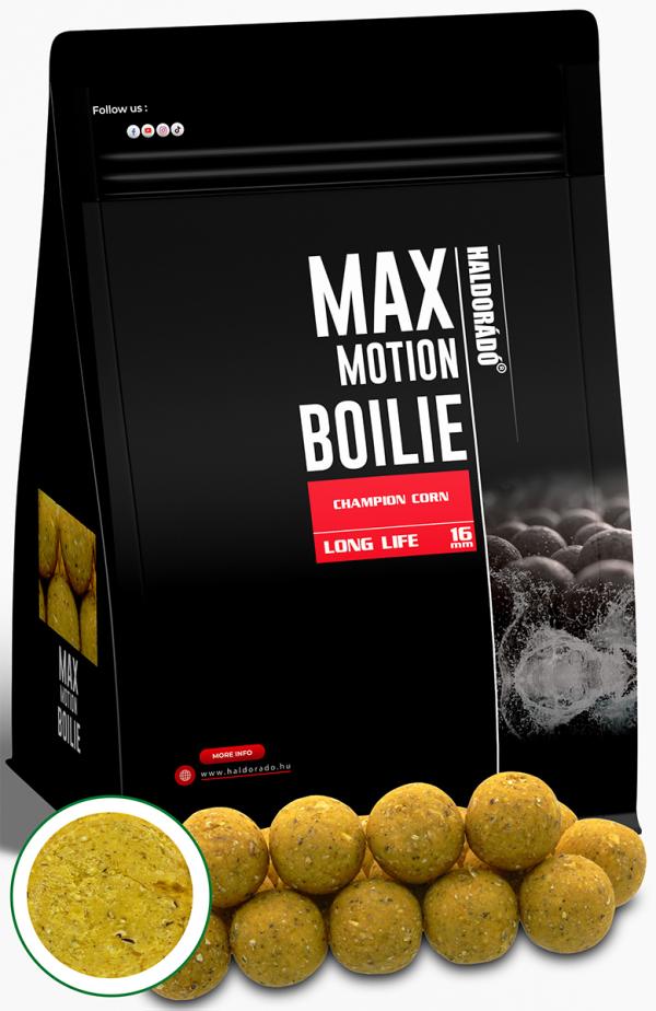 Haldorádó MAX MOTION Boilie Long Life 16 mm - Champion Corn