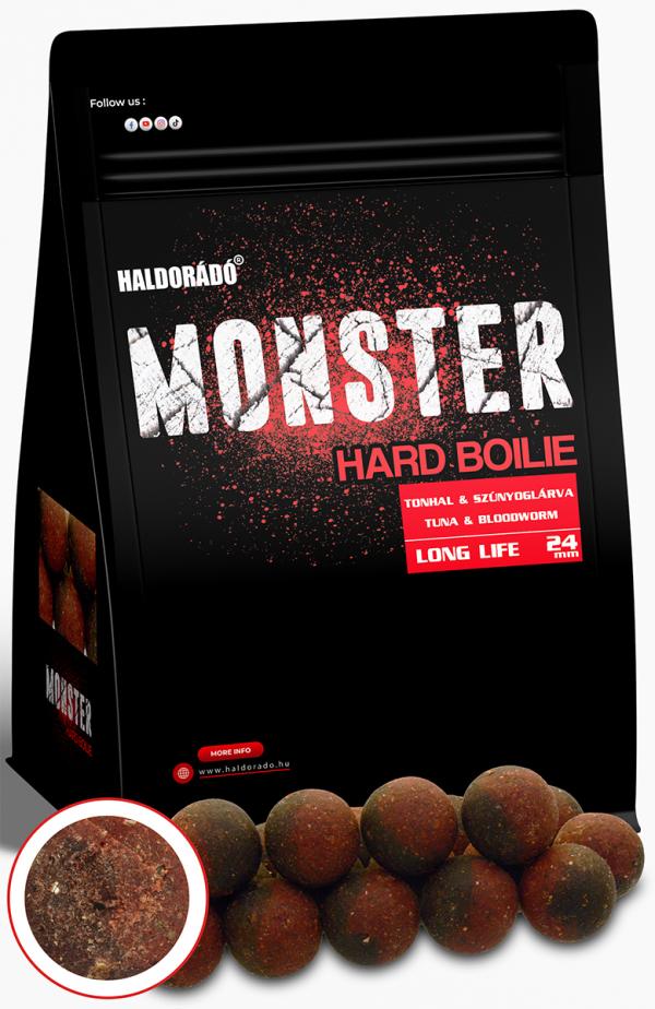 Haldorádó MONSTER Hard Boilie 24+ - Tonhal & Szúnyoglárva