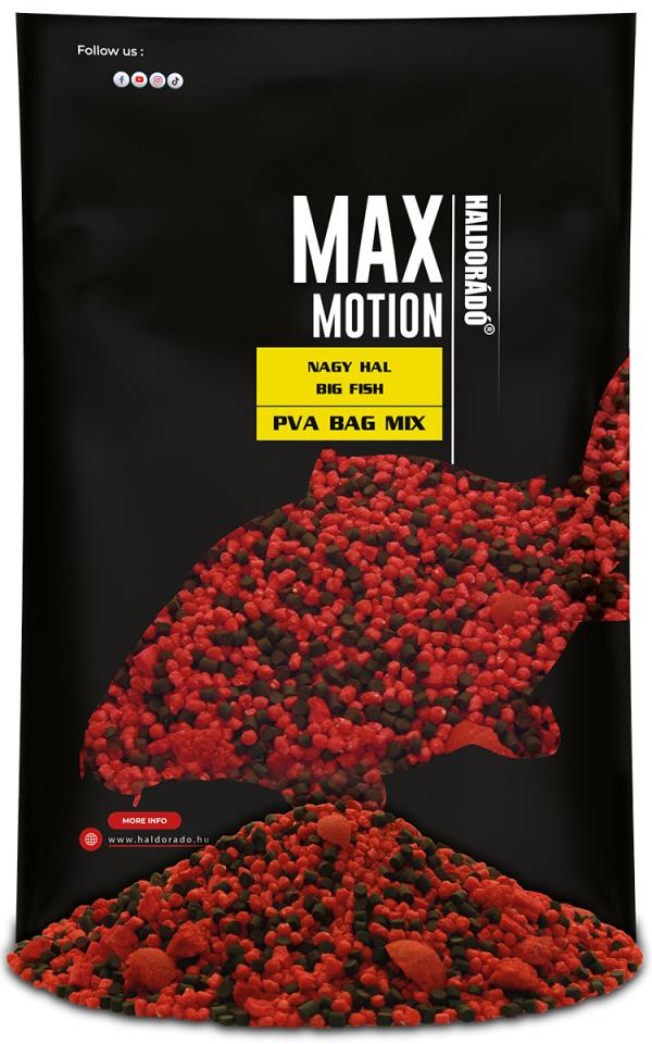 Haldorádó MAX MOTION PVA Bag Mix - Nagy Hal