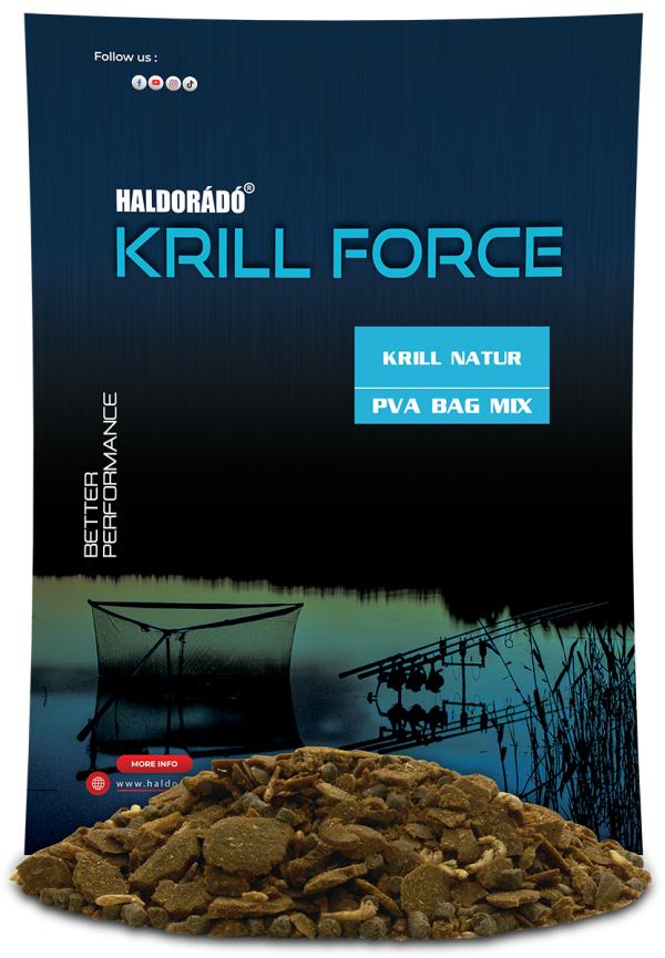 Haldorádó KRILL FORCE PVA Bag Mix - Krill Natur