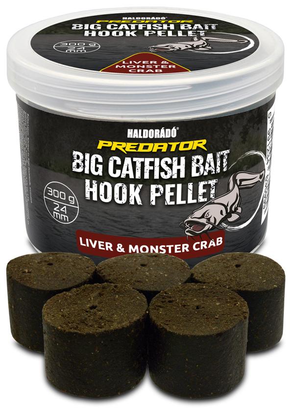 Haldorádó Catfish Bait Hook Pellet 24 mm - Liver & Monster Crab
