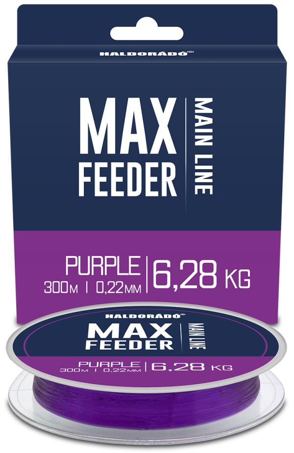 Haldorádó MAX Feeder Purple 0,22mm / 300m - 6,28 kg
