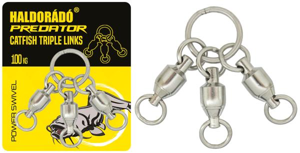Haldorádó Catfish Triple Links