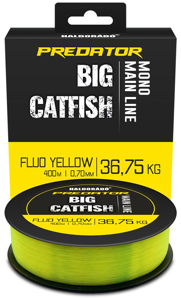 Haldorádó Predator Catfish Line Mono Fluo Yellow 0,70mm / 400m - 36,75 kg