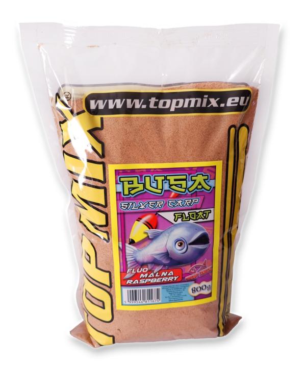 TOP MIX Busa Float / úszós etetőanyag -  Fluo Málna