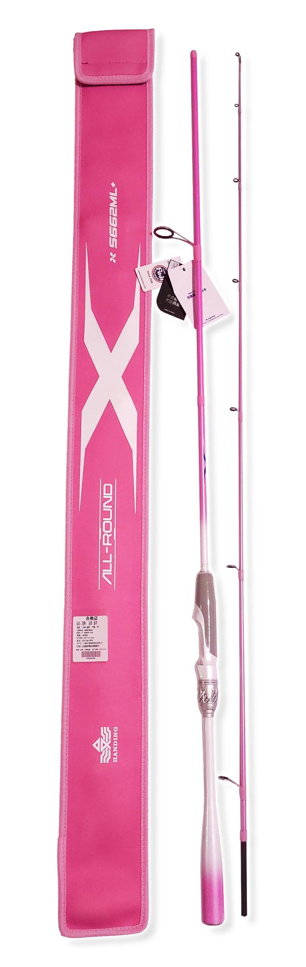 HANDING All-round X S662 ML pink pergetőbot