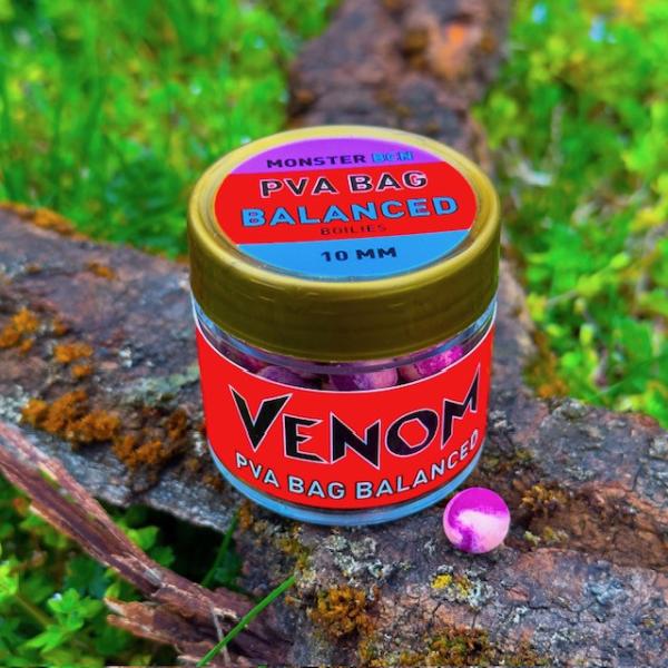 Feedermánia Venom PVA Bag Balanced Boilies - Monster BCN 10mm