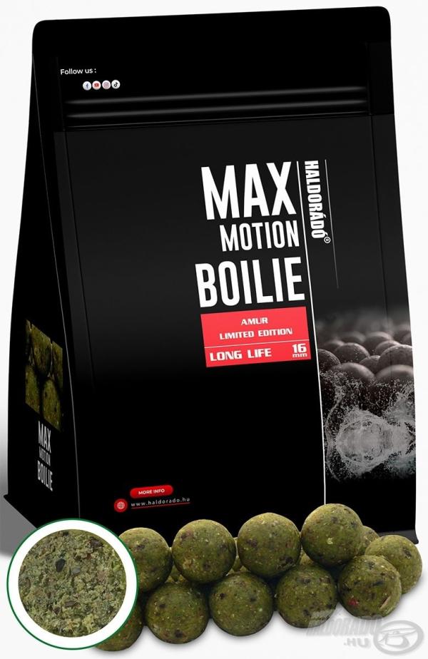 Haldorádó MAX MOTION Boilie Long Life 16 mm Limited Edition - Amur