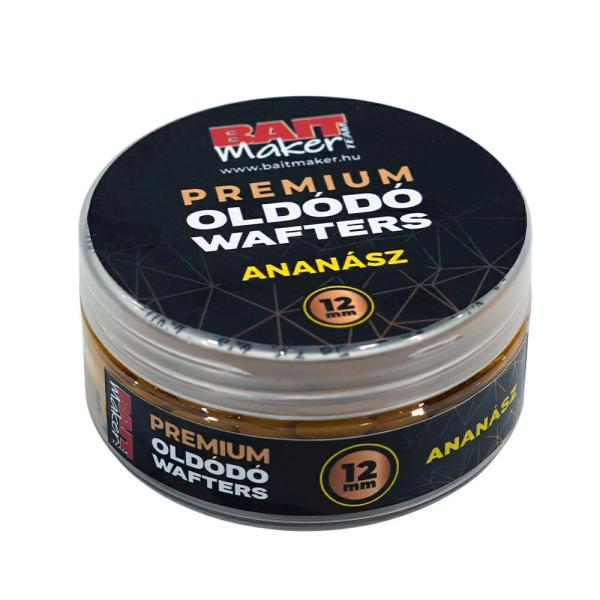 BAIT MAKER Premium Oldódó Wafters 12 mm Ananász 30 g