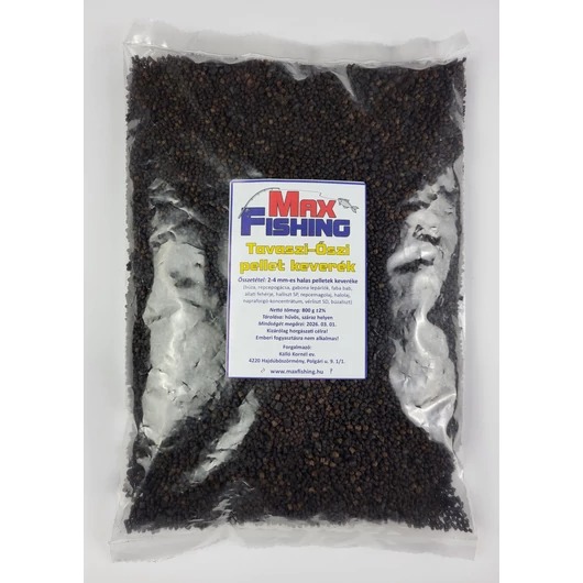 Max Fishing Tavaszi-Őszi pelletkeverék 800g