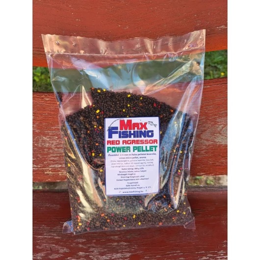 Max Fishing Power Pellet Red Agressor 800g