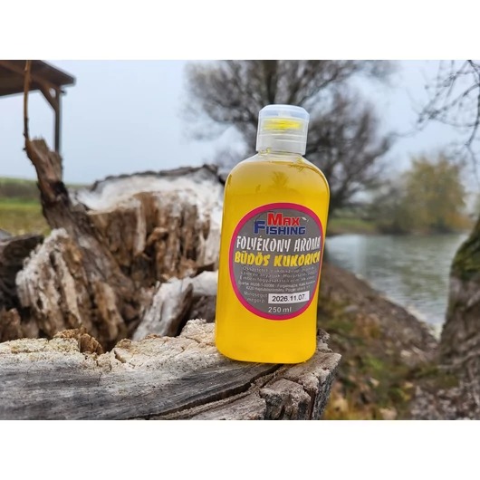Max Fishing folyékony aroma 250ml - Büdös Kukorica