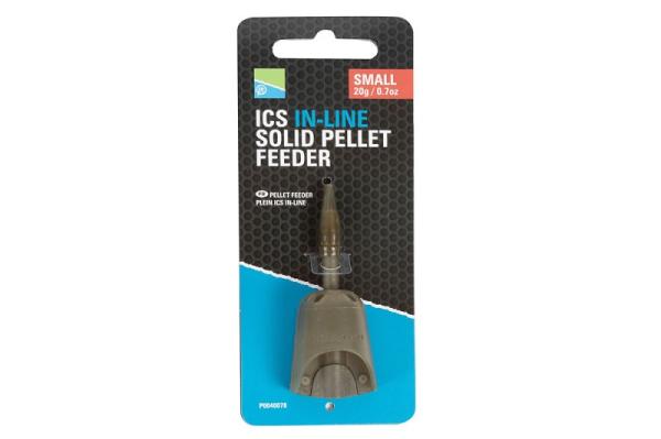 PRESTON ICS IN-LINE SOLID PELLET FEEDER - SMALL 20G