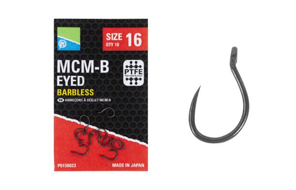 PRESTON MCM-B EYED HOOKS SIZE 18